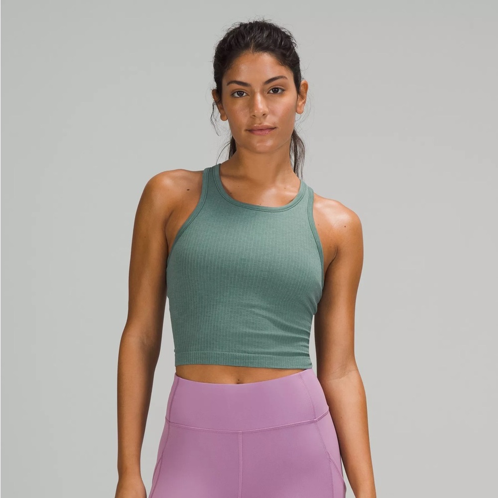 Lululemon | Ebb to Street Cropped Racerback Tank Top